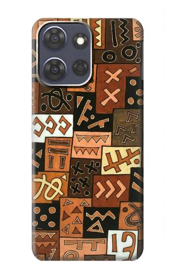 S3460 Mali Art Pattern Hülle Schutzhülle Taschen für Motorola Moto G Power (2025)