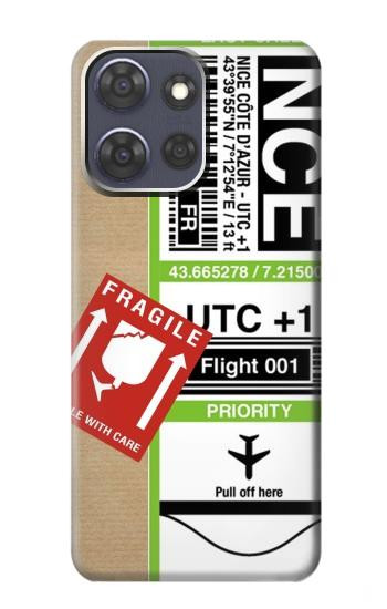 S3543 Luggage Tag Art Hülle Schutzhülle Taschen für Motorola Moto G Power (2025,2026)