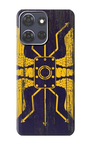 S3546 Roman Shield Blue Hülle Schutzhülle Taschen für Motorola Moto G Power (2025,2026)