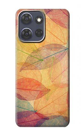 S3686 Fall Season Leaf Autumn Hülle Schutzhülle Taschen für Motorola Moto G Power (2025,2026)