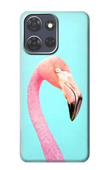 S3708 Pink Flamingo Hülle Schutzhülle Taschen für Motorola Moto G Power (2025,2026)
