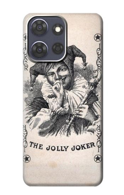 S3818 Vintage Playing Card Hülle Schutzhülle Taschen für Motorola Moto G Power (2025)