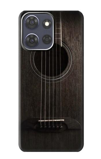 S3834 Old Woods Black Guitar Hülle Schutzhülle Taschen für Motorola Moto G Power (2025,2026)