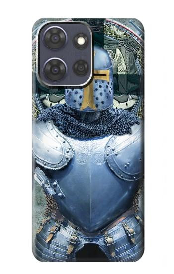 S3864 Medieval Templar Heavy Armor Knight Hülle Schutzhülle Taschen für Motorola Moto G Power (2025,2026)