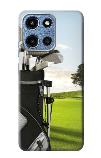 S0067 Golf Hülle Schutzhülle Taschen für Motorola Moto G 5G (2025)