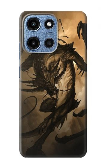 S0388 Dragon Rider Hülle Schutzhülle Taschen für Motorola Moto G 5G (2025)