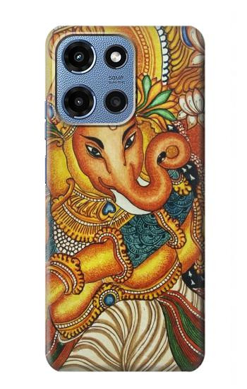 S0440 Hindu God Ganesha Hülle Schutzhülle Taschen für Motorola Moto G 5G (2025)