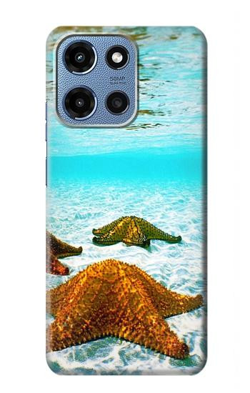 S1679 Starfish Sea Beach Hülle Schutzhülle Taschen für Motorola Moto G 5G (2025)