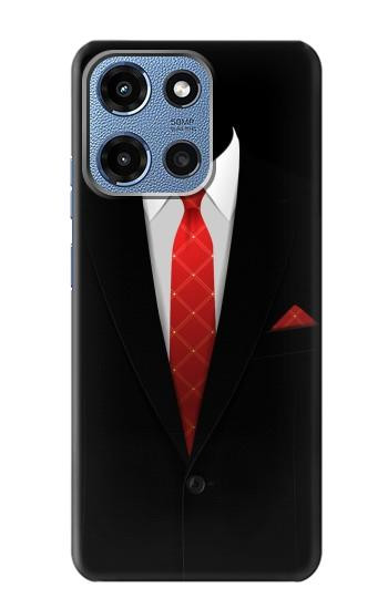 S1805 Black Suit Hülle Schutzhülle Taschen für Motorola Moto G 5G (2025)