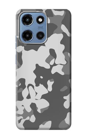 S2186 Gray Camo Camouflage Graphic Printed Hülle Schutzhülle Taschen für Motorola Moto G 5G (2025)