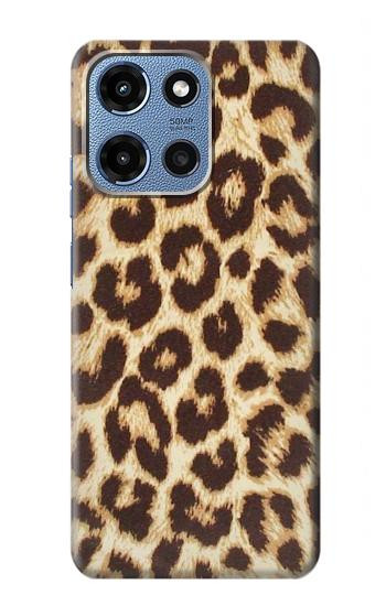 S2204 Leopard Pattern Graphic Printed Hülle Schutzhülle Taschen für Motorola Moto G 5G (2025)