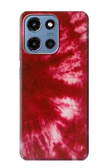S2480 Tie Dye Red Hülle Schutzhülle Taschen für Motorola Moto G 5G (2025)