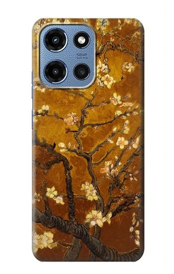 S2663 Yellow Blossoming Almond Tree Van Gogh Hülle Schutzhülle Taschen für Motorola Moto G 5G (2025)