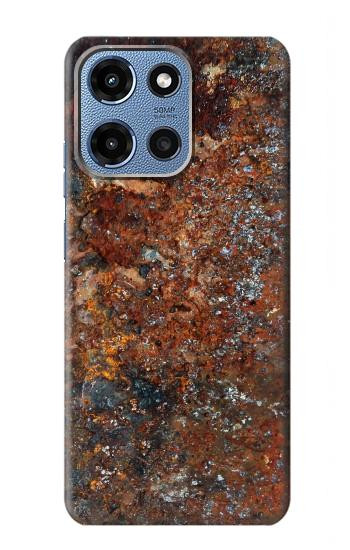 S2714 Rust Steel Texture Graphic Printed Hülle Schutzhülle Taschen für Motorola Moto G 5G (2025)