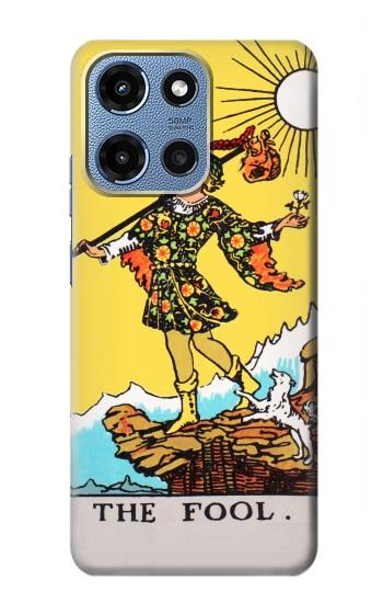 S2810 Tarot Card The Fool Hülle Schutzhülle Taschen für Motorola Moto G 5G (2025)