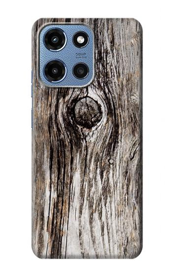 S2844 Old Wood Bark Graphic Hülle Schutzhülle Taschen für Motorola Moto G 5G (2025)