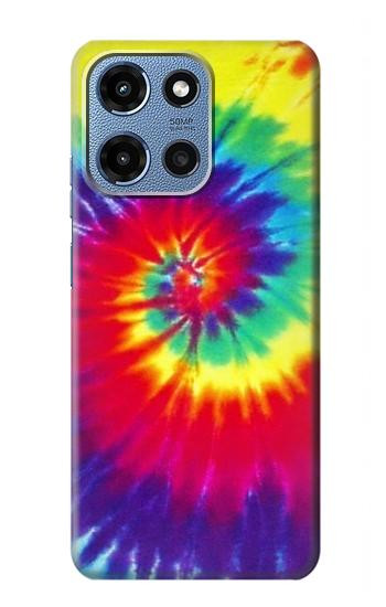 S2884 Tie Dye Swirl Color Hülle Schutzhülle Taschen für Motorola Moto G 5G (2025)