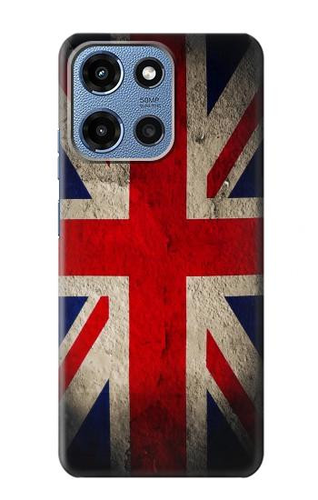 S2894 Vintage British Flag Hülle Schutzhülle Taschen für Motorola Moto G 5G (2025)