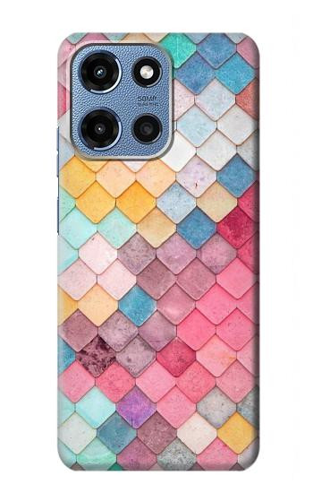 S2947 Candy Minimal Pastel Colors Hülle Schutzhülle Taschen für Motorola Moto G 5G (2025)