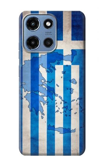 S2970 Greece Football Soccer Hülle Schutzhülle Taschen für Motorola Moto G 5G (2025)