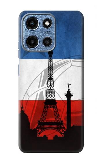 S2980 France Football Soccer Hülle Schutzhülle Taschen für Motorola Moto G 5G (2025)