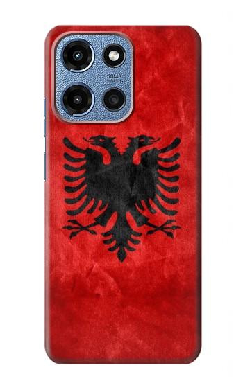 S2982 Albania Football Soccer Hülle Schutzhülle Taschen für Motorola Moto G 5G (2025)