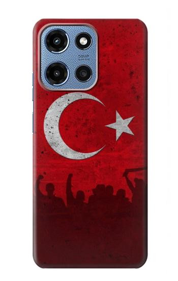 S2991 Turkey Football Soccer Hülle Schutzhülle Taschen für Motorola Moto G 5G (2025)