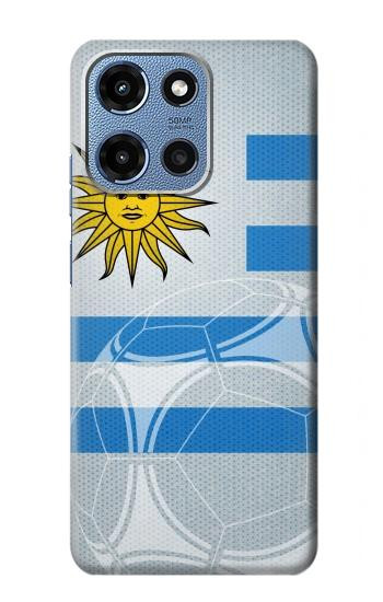 S2995 Uruguay Football Soccer Hülle Schutzhülle Taschen für Motorola Moto G 5G (2025)