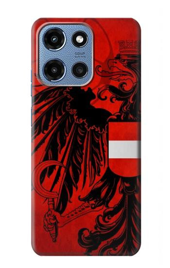 S3004 Austria Football Soccer Hülle Schutzhülle Taschen für Motorola Moto G 5G (2025)