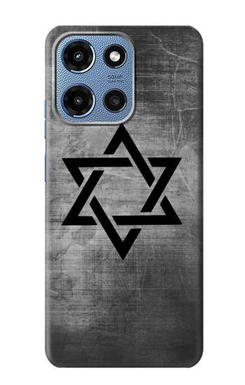 S3107 Judaism Star of David Symbol Hülle Schutzhülle Taschen für Motorola Moto G 5G (2025)