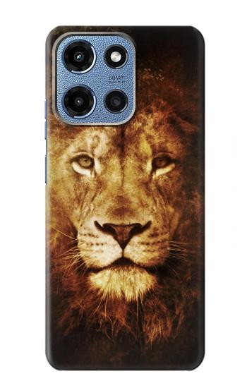 S3182 Lion Hülle Schutzhülle Taschen für Motorola Moto G 5G (2025)