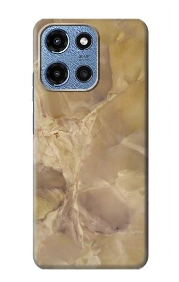 S3240 Yellow Marble Stone Hülle Schutzhülle Taschen für Motorola Moto G 5G (2025)