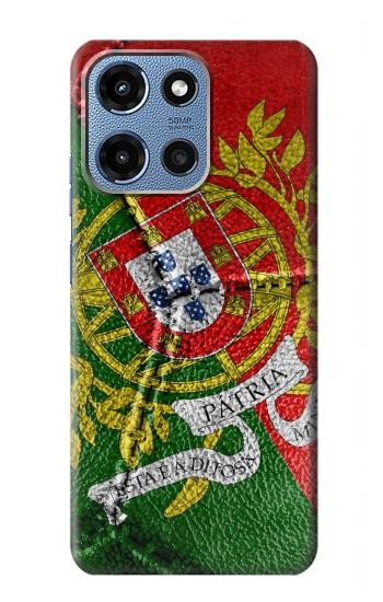 S3300 Portugal Flag Vintage Football Graphic Hülle Schutzhülle Taschen für Motorola Moto G 5G (2025)