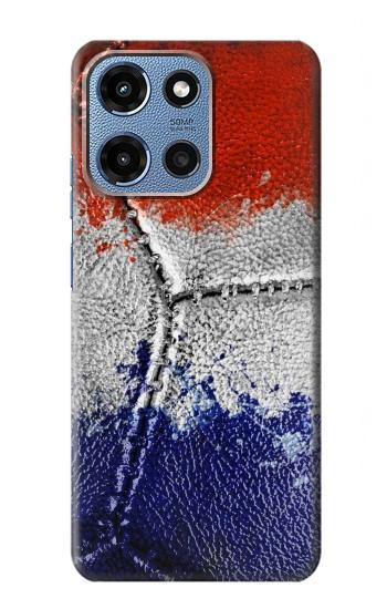 S3304 France Flag Vintage Football Graphic Hülle Schutzhülle Taschen für Motorola Moto G 5G (2025)