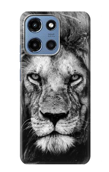 S3372 Lion Face Hülle Schutzhülle Taschen für Motorola Moto G 5G (2025)