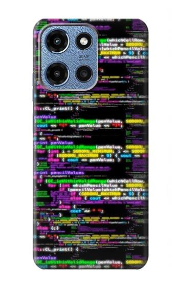 S3420 Coding Programmer Hülle Schutzhülle Taschen für Motorola Moto G 5G (2025)