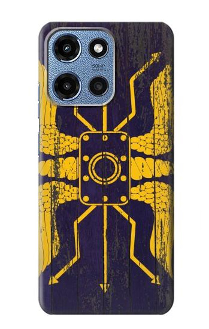 S3546 Roman Shield Blue Hülle Schutzhülle Taschen für Motorola Moto G 5G (2025)