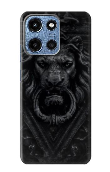 S3619 Dark Gothic Lion Hülle Schutzhülle Taschen für Motorola Moto G 5G (2025)