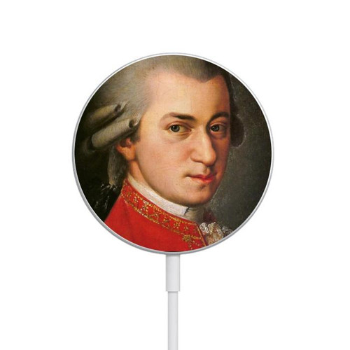 S0492 Mozart Magnetisches kabelloses Ladepad mit MagSafe 15W für iPhone 16 15 14 13 12