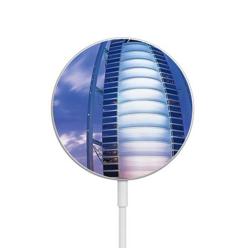 S0853 Dubai Surf Center Magnetisches kabelloses Ladepad mit MagSafe 15W für iPhone 16 15 14 13 12