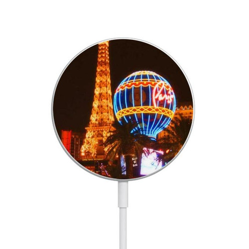 S0893 Las Vegas Magnetisches kabelloses Ladepad mit MagSafe 15W für iPhone 16 15 14 13 12
