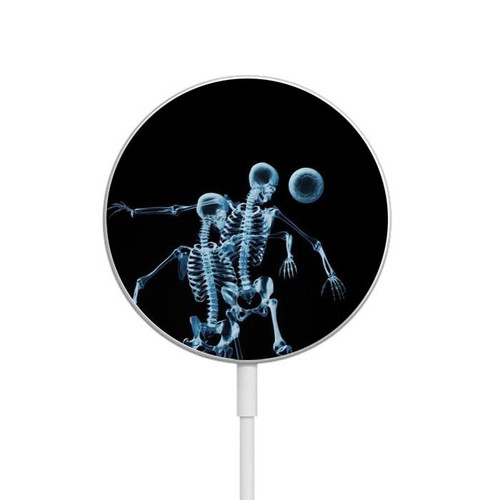 S1111 Soccer X-ray Magnetisches kabelloses Ladepad mit MagSafe 15W für iPhone 16 15 14 13 12