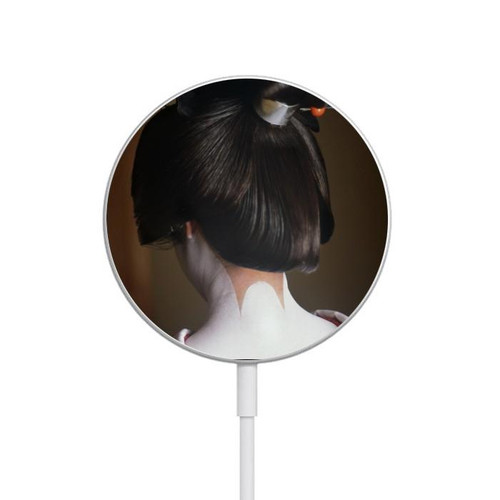 S1337 Japan Geisha Neck Magnetisches kabelloses Ladepad mit MagSafe 15W für iPhone 16 15 14 13 12