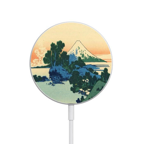 S2075 Katsushika Hokusai The Inume Pass in Kai Magnetisches kabelloses Ladepad mit MagSafe 15W für iPhone 16 15 14 13 12