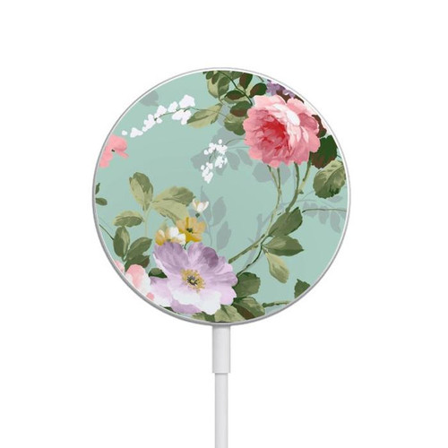 S2178 Flower Floral Art Painting Magnetisches kabelloses Ladepad mit MagSafe 15W für iPhone 16 15 14 13 12