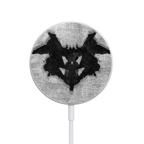 S2549 Rorschach Psychological Test Magnetisches kabelloses Ladepad mit MagSafe 15W für iPhone 16 15 14 13 12