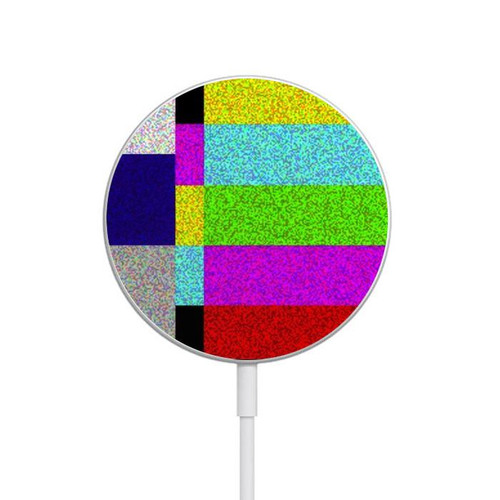 S2871 Noise Signal TV Magnetisches kabelloses Ladepad mit MagSafe 15W für iPhone 16 15 14 13 12