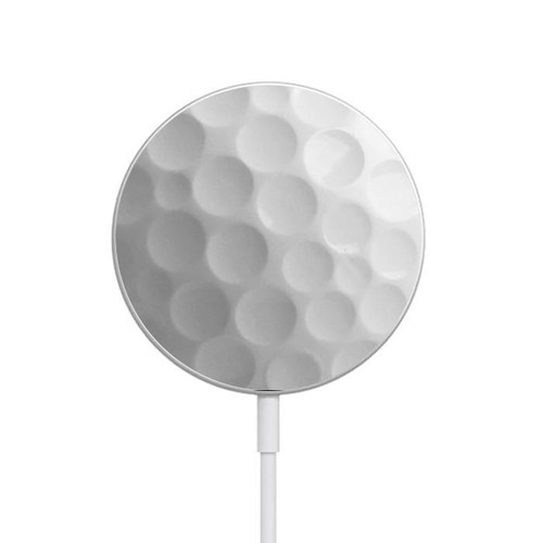 S2960 White Golf Ball Magnetisches kabelloses Ladepad mit MagSafe 15W für iPhone 16 15 14 13 12