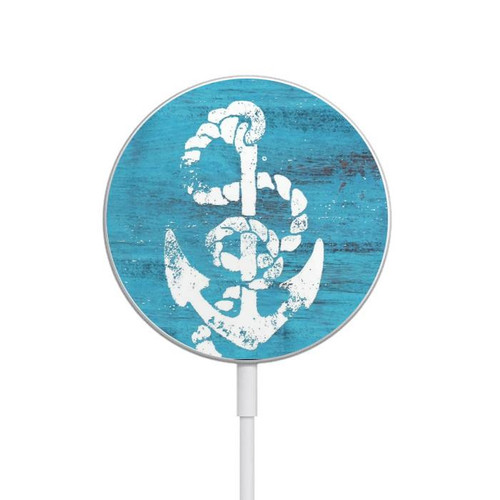 S3053 Marine Anchor Blue Magnetisches kabelloses Ladepad mit MagSafe 15W für iPhone 16 15 14 13 12