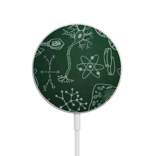 S3211 Science Green Board Magnetisches kabelloses Ladepad mit MagSafe 15W für iPhone 16 15 14 13 12